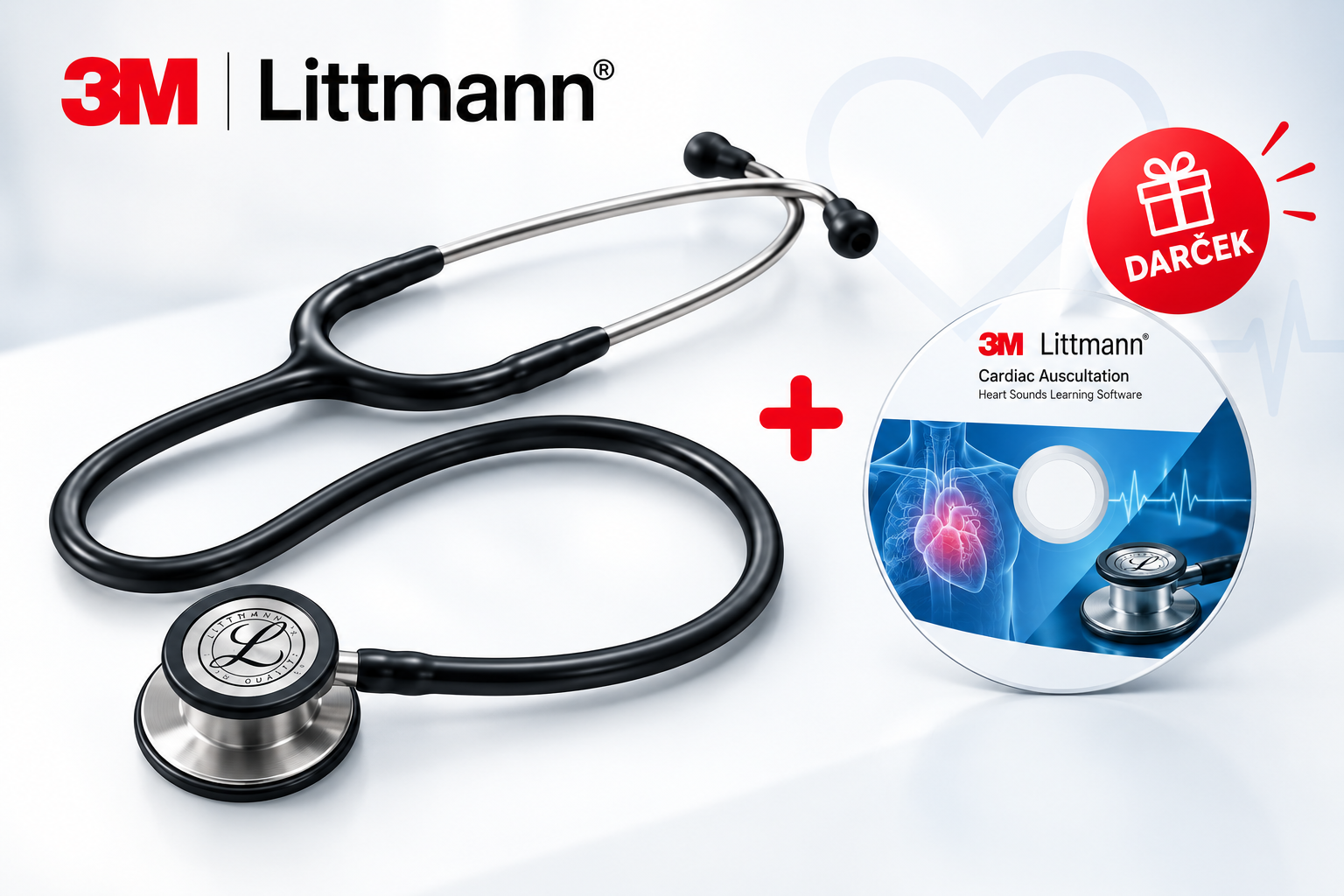 3M Littmann – Výučbové CD kardiálnej auskultácie (srdcové ozvy)