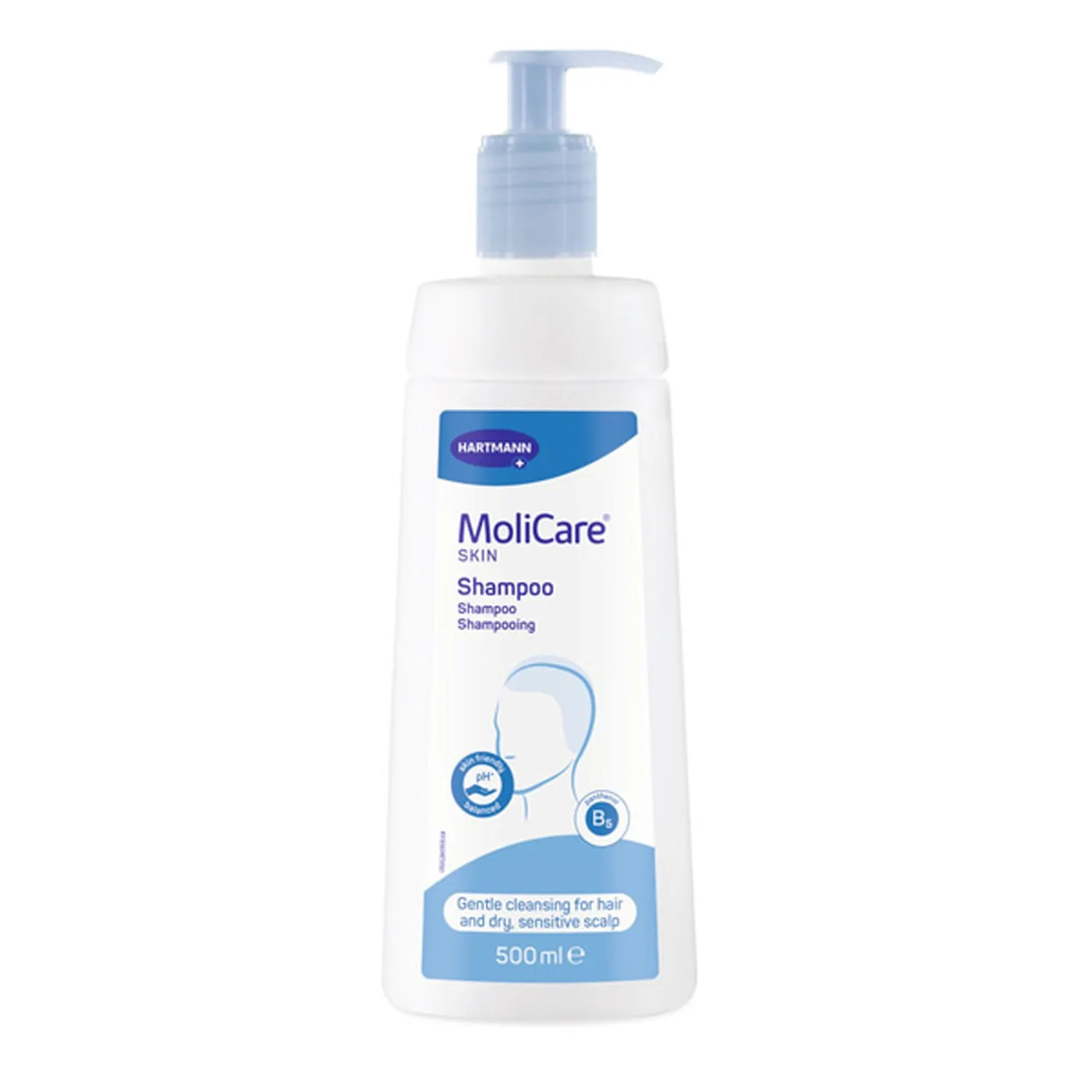 MoliCare Ošetrujúci šampón, 500 ml