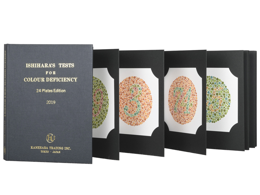 Ishihara test : test na farbocity : 24 tabuliek