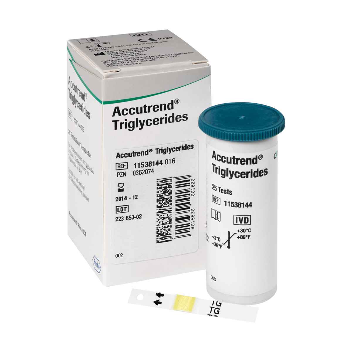 Accutrend Plus Prúžky Triglyceridy