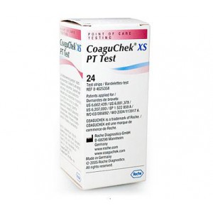 Testovacie prúžky CoaguChek® XS (24ks) pre prístroj CoaguChek® INRange a XS