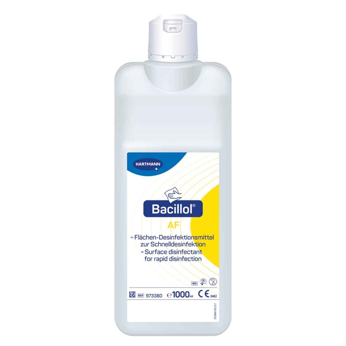 Bacillol® AF, 500 ml - Alkoholový prípravok na rýchlu dezinfekciu plôch (128797)
