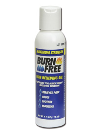 Gél na popáleniny : BURNFREE® PAIN RELIEVING GEL - 118 ml (fľaška)