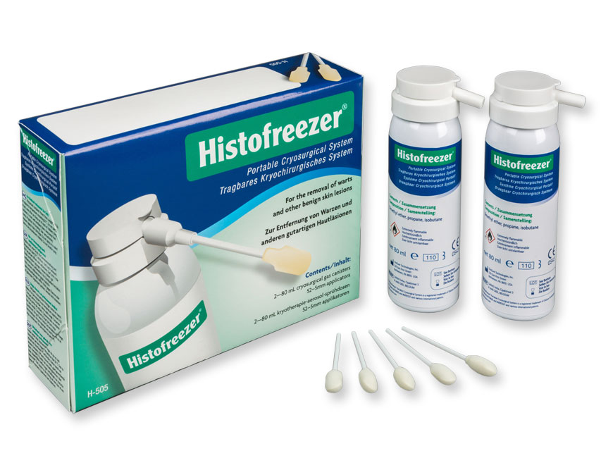 Histofreezer 2 x flaška 80ml s 52 ks 5 mm aplikátormi