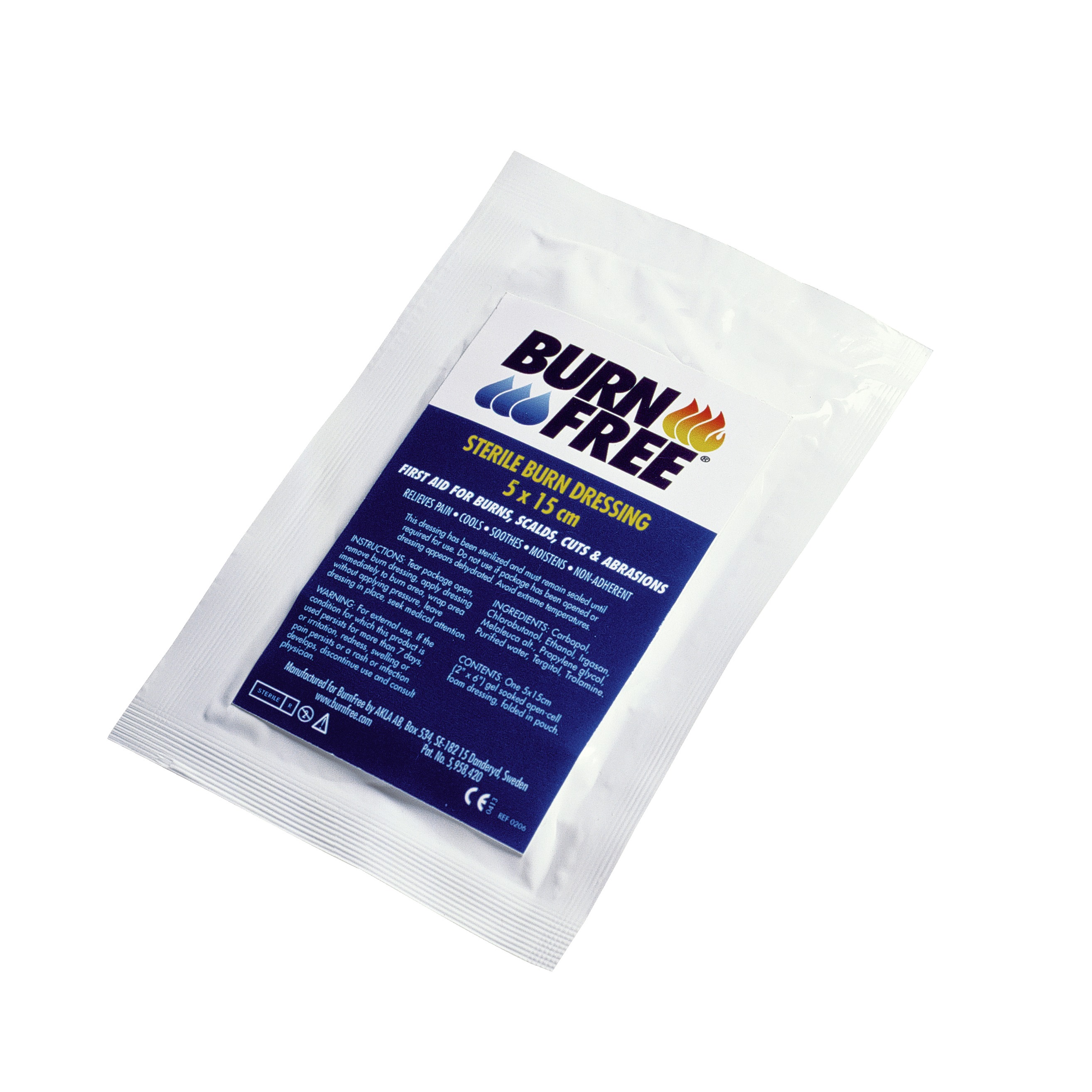 Protipopáleninové krytie BURNFREE® - 5x15cm - 10ks