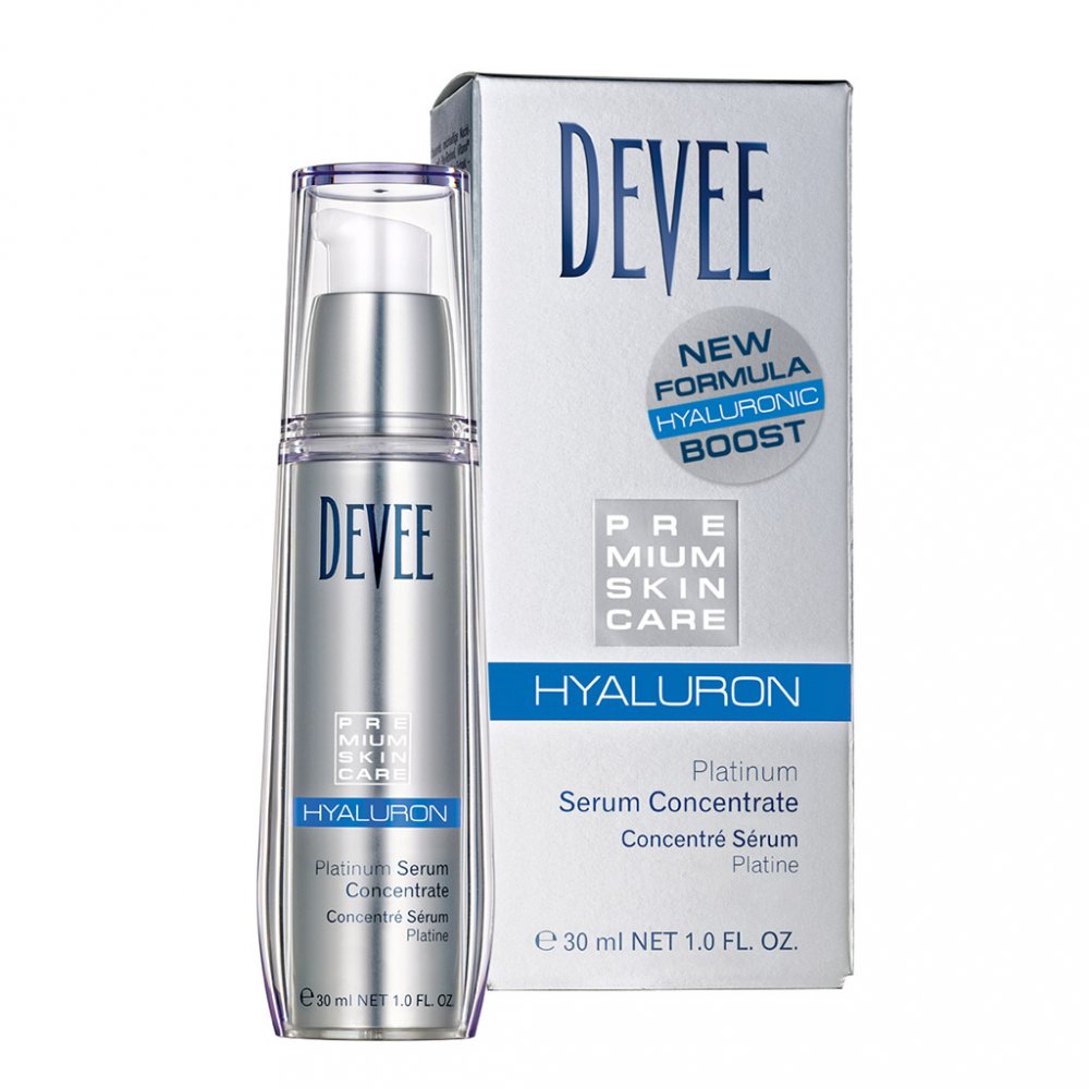 Devee Hyaluron sérum platinová edícia, 30ml - 4x kyselina hyaluronová 