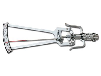 Tonometer so šikmou stupnicou SCHIÖTZ