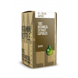 Vitamin Bottle Fe ŽELEZO 30 kaps