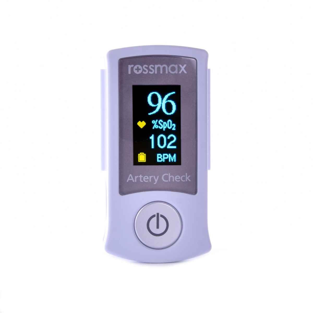 Pulzný oximeter SB200 s upozornením na arteriosklerózu