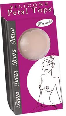 Braza - SILICONE GEL PETALS, silikónové nálepky na bradavky (7900-26)