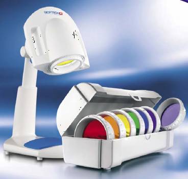 Bioptron Pro 1+ malý stojan + Terapia farbami + OXY Sprej 