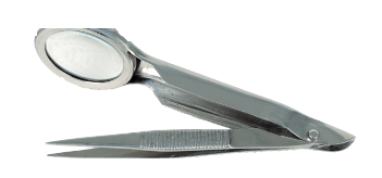 Pinzeta s lupou 2X - 8 cm