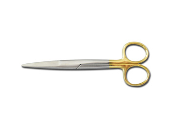 Rovné nožnice, Mayo - 14,5 cm - Gold Line