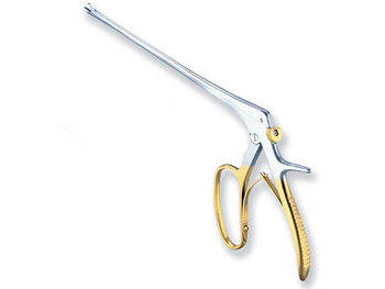 Kliešte pre biopsiu, rovné - extra dlhé, Tischler - 25 cm - Gold Line