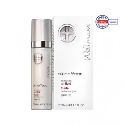 Wellmaxx Skineffect Perfection day fluid, denný fluid SPF15 50ml