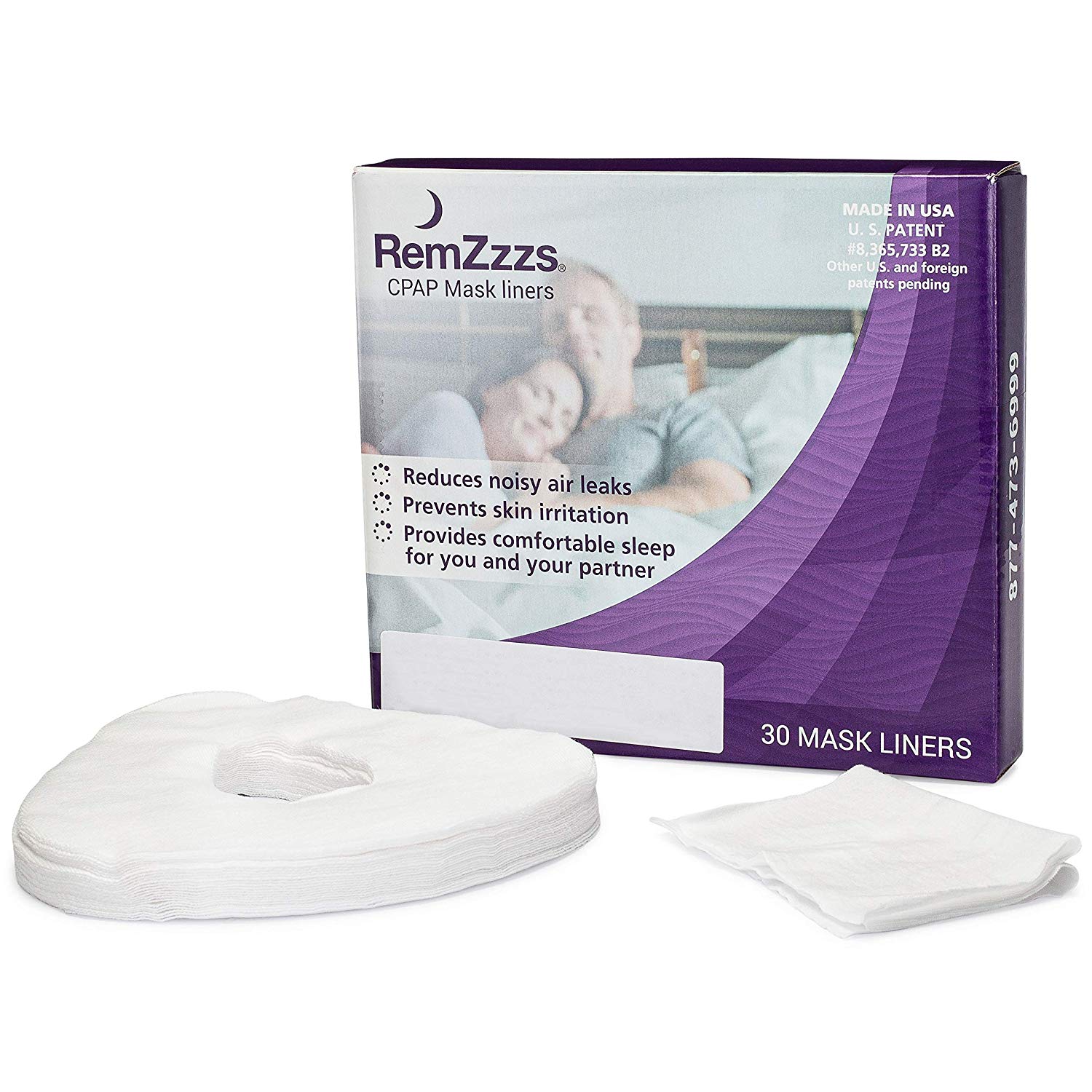 Vankúšiky (30ks) k nosovým CPAP maskám RemZzs Nasal