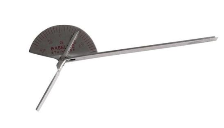 Goniometer na malé kĺby, kovový 180 °