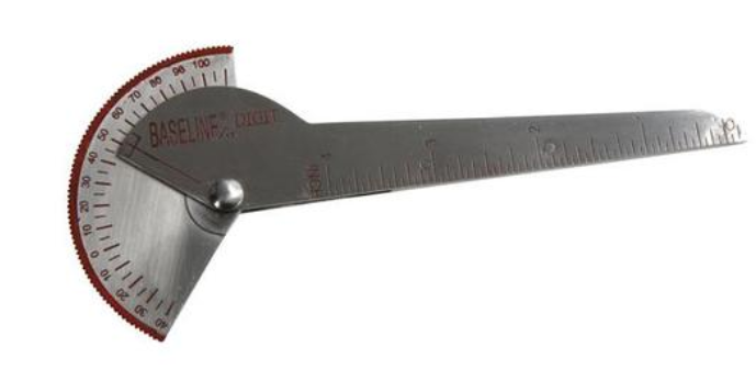 Goniometer kovový