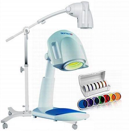 Bioptron Pro 1+ malý stojan + veľký stojan + Terapia farbami + OXY Sprej 