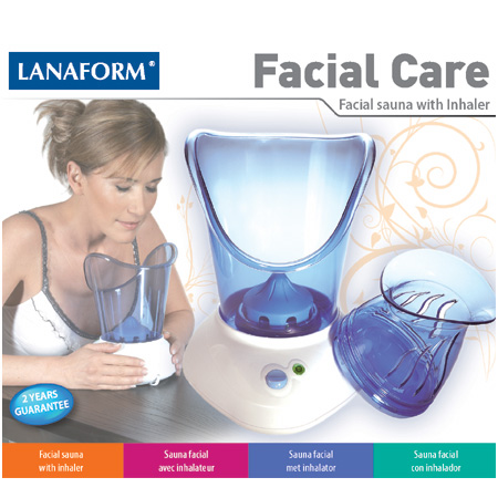 Tvárová sauna s nosovým inhalátorom LANAFORM Facial Care